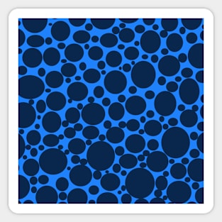 blue bubbles Sticker